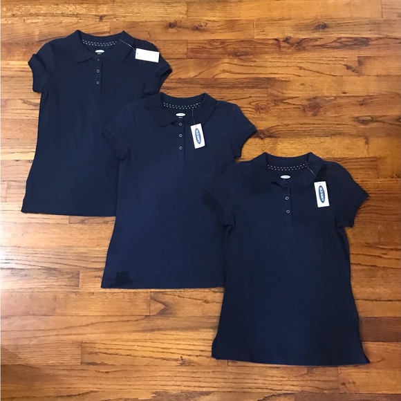 Girls Set of 3 Old Navy Blue School Uniform Polo Shirt Tops NWT
Size Small 6 - 7 - Picture 10 of 16
